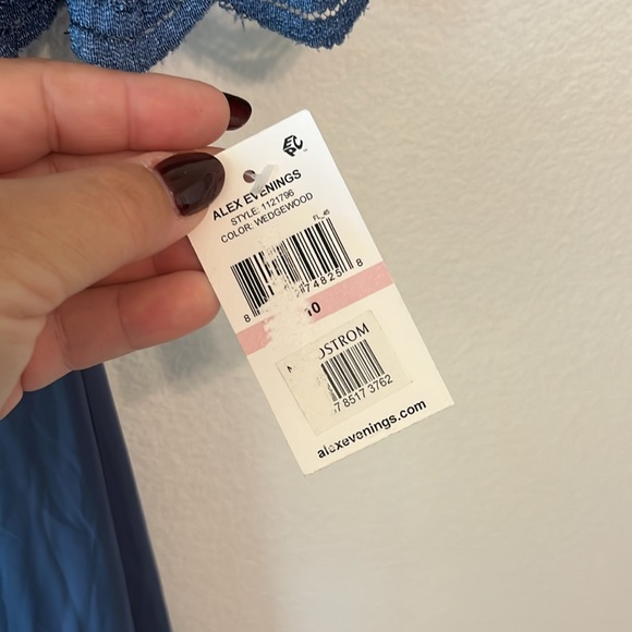 Alex Evenings: Faux Two-Piece Cocktail Dress (NWT) - Picture 9 of 11